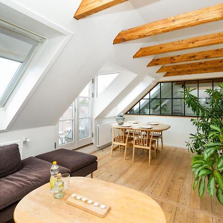 Come Stay In Penthouse With Room For 2-People Århus Buitenkant foto